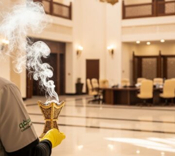 استخدام العود بعد تنظيف المنزل