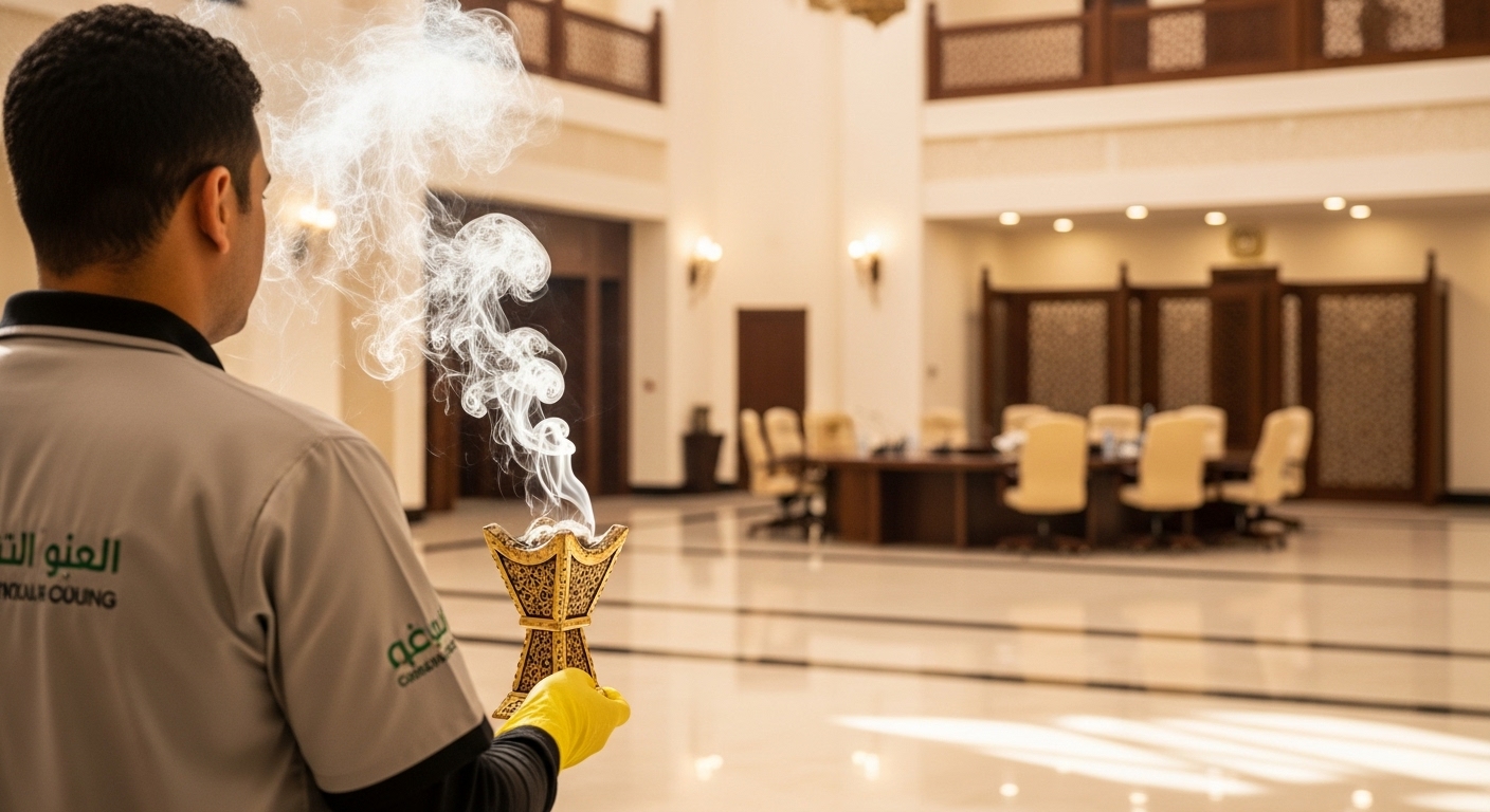 استخدام العود بعد تنظيف المنزل